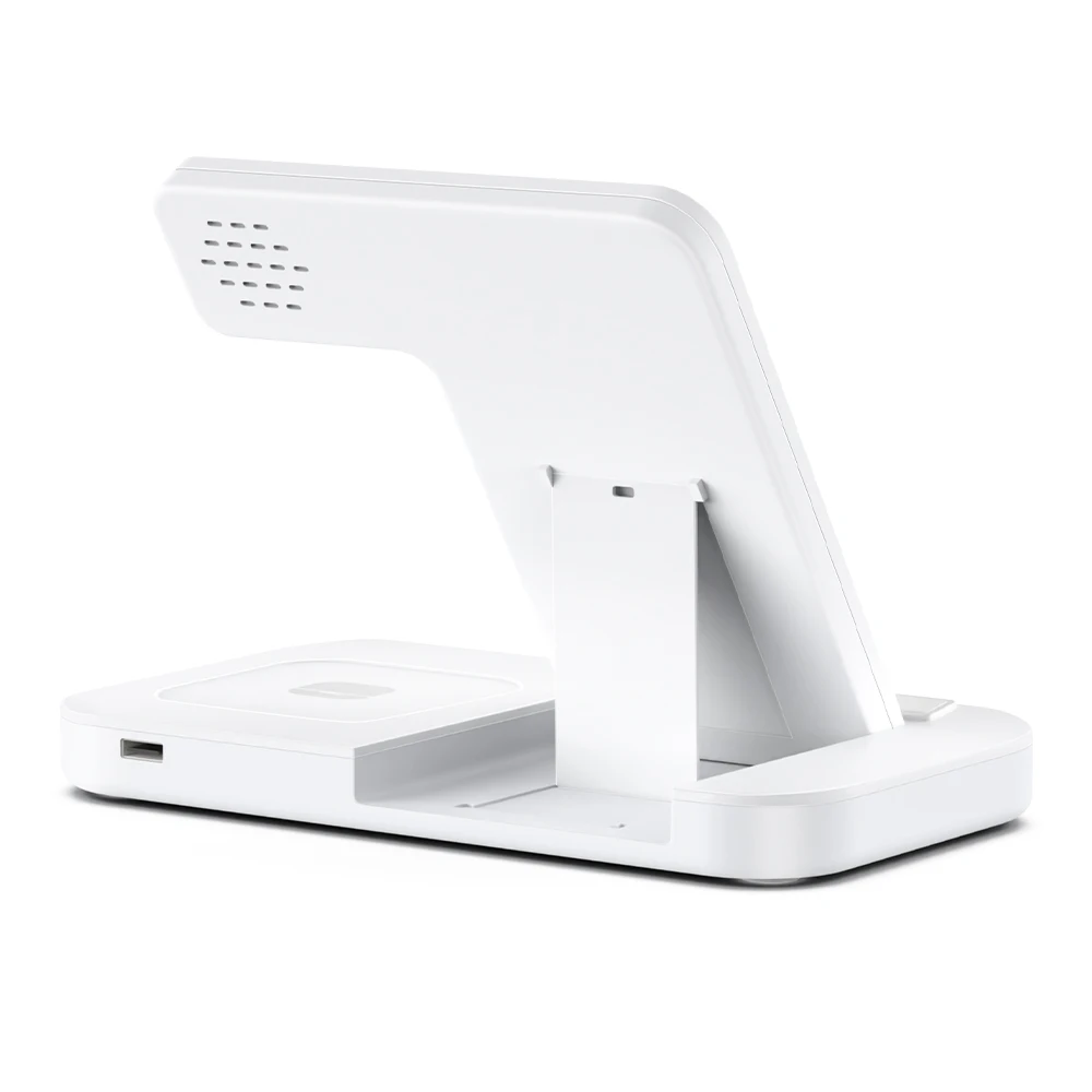3 in 1 wireless charger dock station foldable