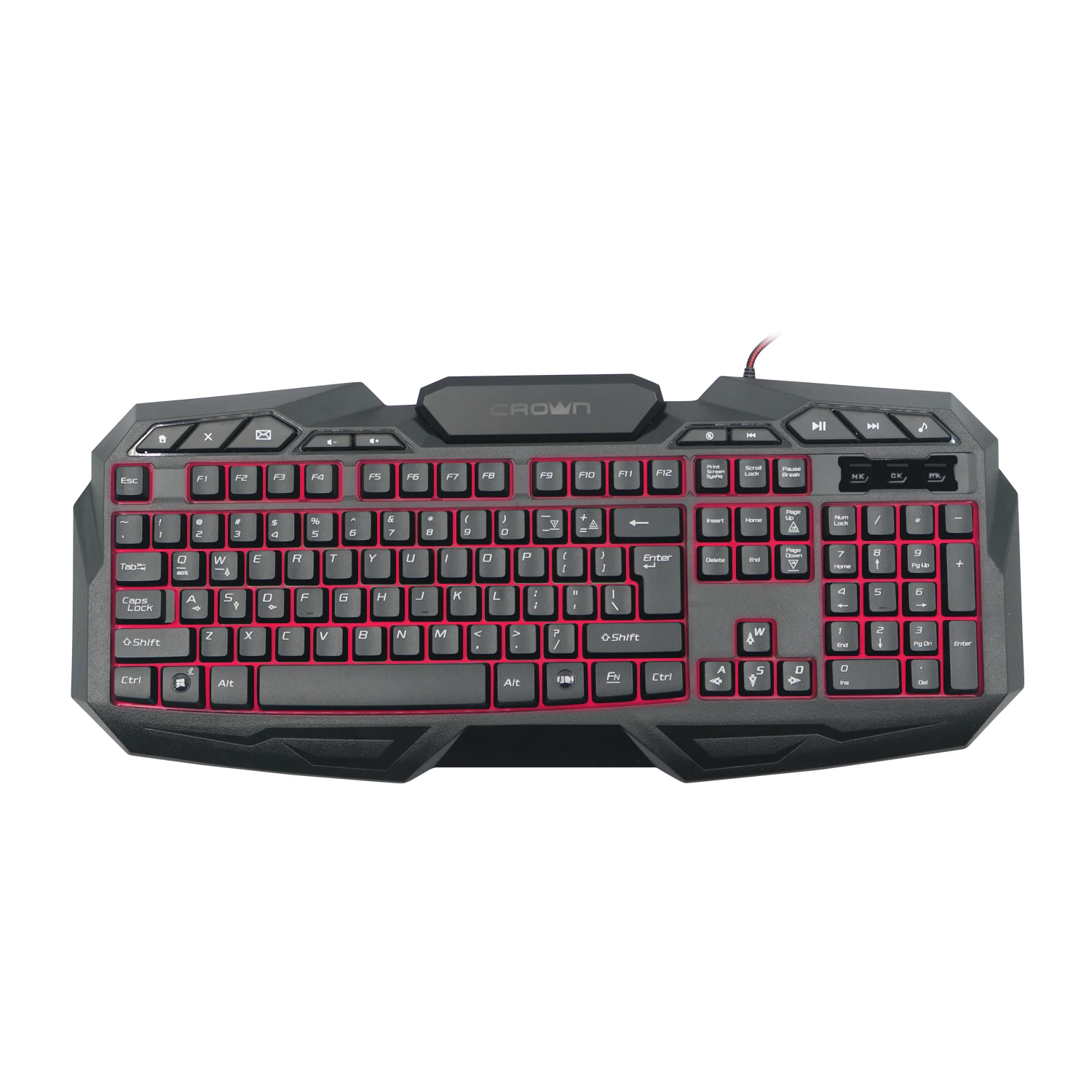 Super smooth typing fashionable wired gaming keyboard 1 piecemechanical  Desktop are common for Computer Games CMKG-100