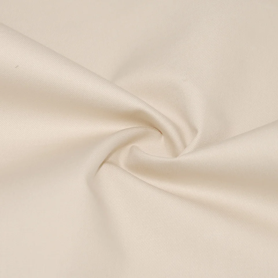 Solid color stonewashed soft plain dyed 30% linen 70% cotton blended fabric for cloth