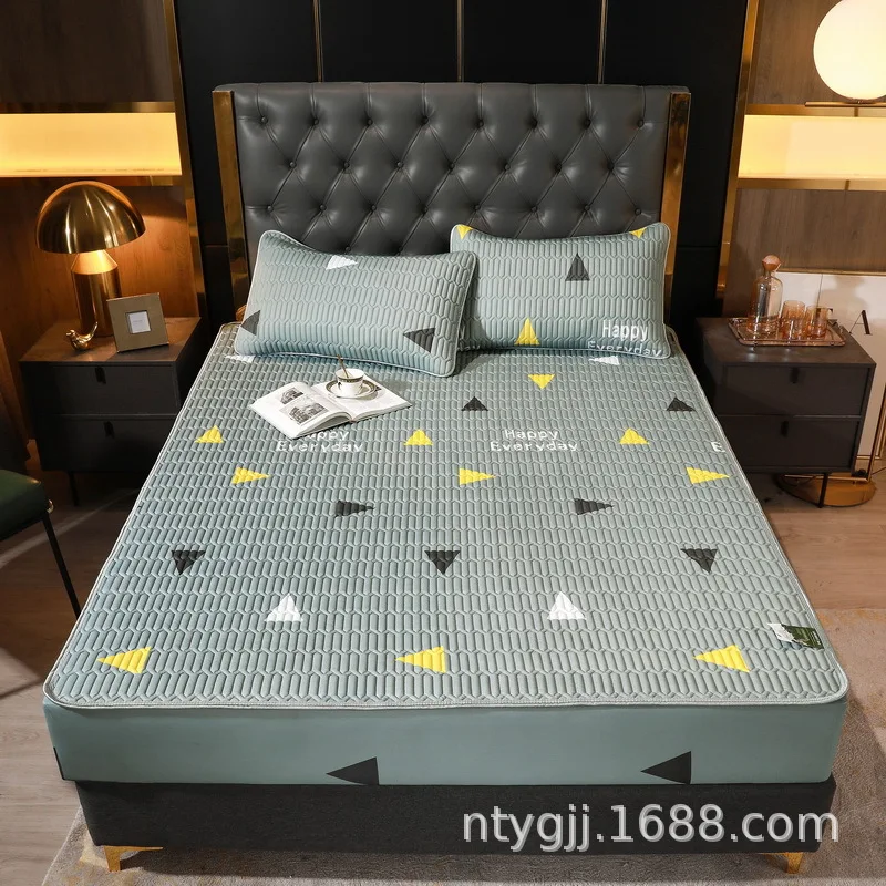 Hot Sale Cotton Fabric Quilting Double Bed Custom Sheets Set 4Pcs Bedding Set Comforter Sets