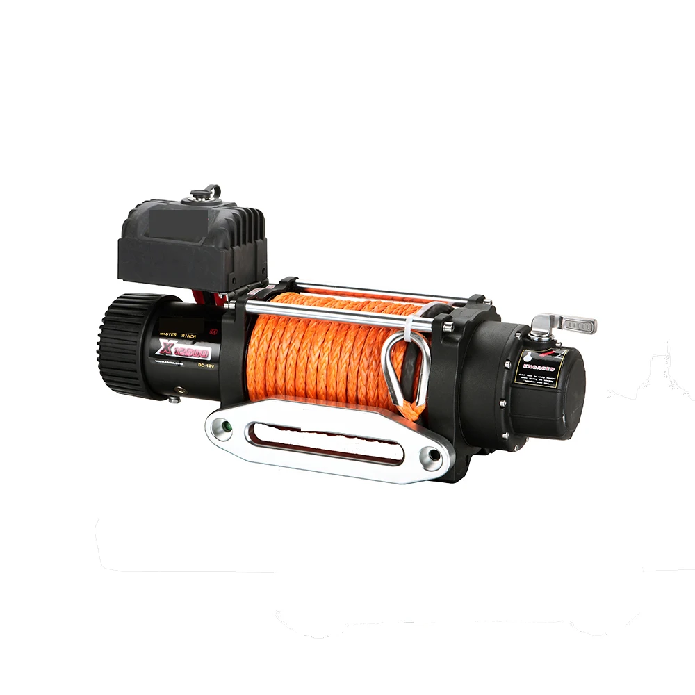 12500lbs trailer winch electric winch with stability solenoid