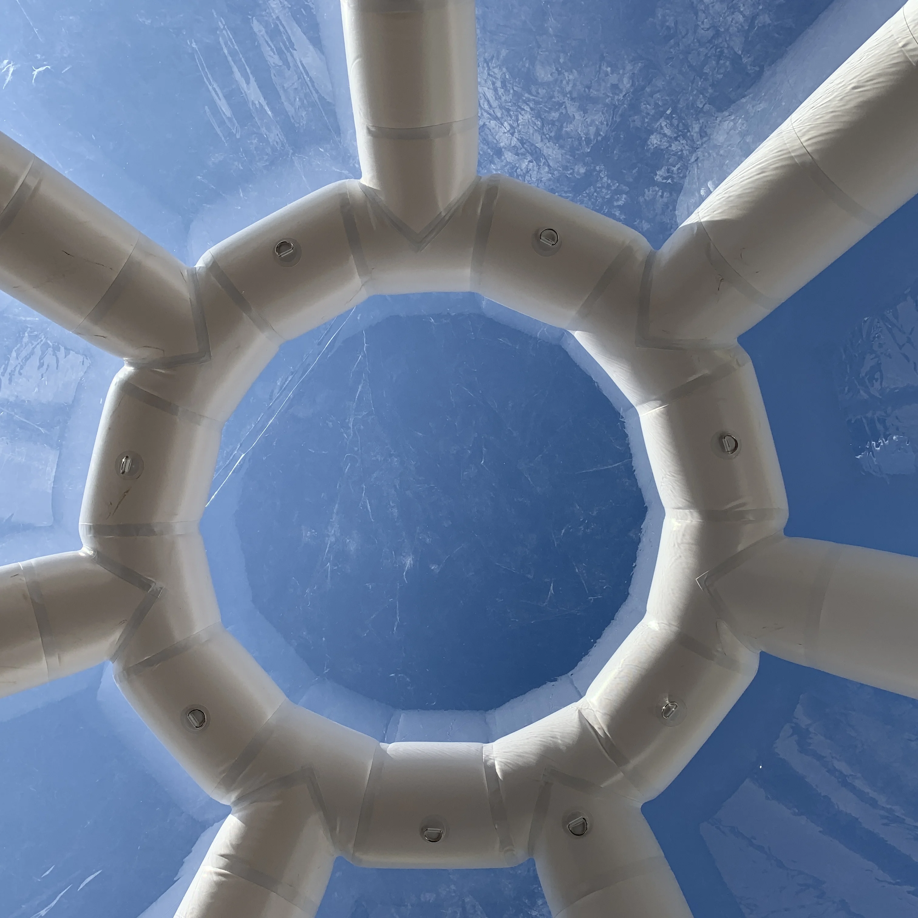 Hot selling automatically product inflatable camping tent inflatable 3 room hotel tent