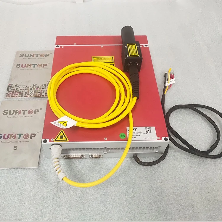 SUNTOP Портативная Лазерная волоконная маркировочная цветная печатная машина цена 20 Вт 50 Вт источник Mopa