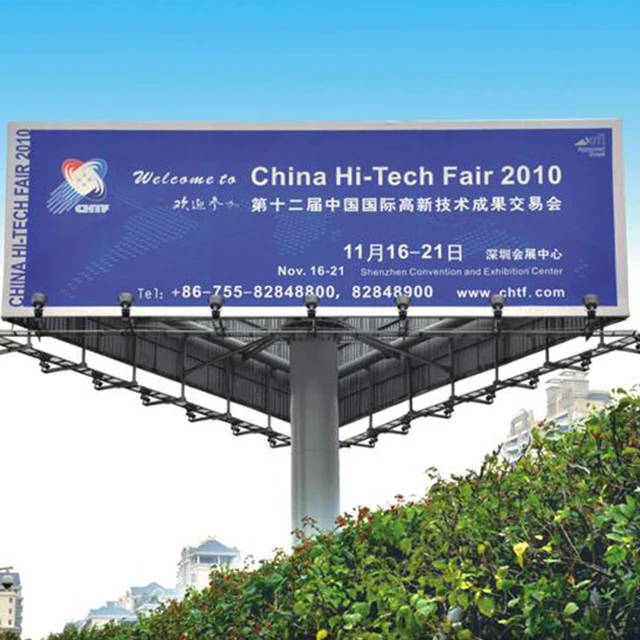 Made In China Superior Quality Construction 3d Billboard Outdoor Advertising