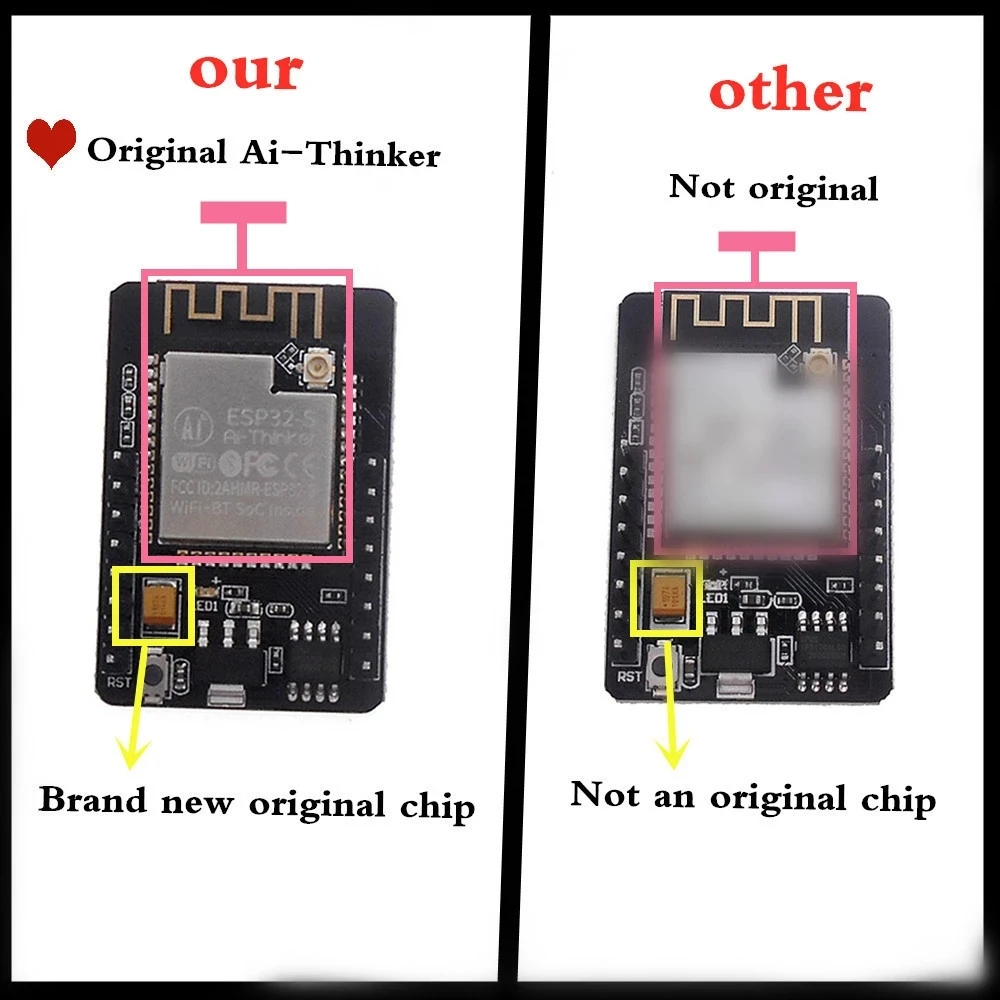 ESP32-CAM модуль WiFi камеры esp32 макетная плата FT232RL FTDI с модулем OV2640
