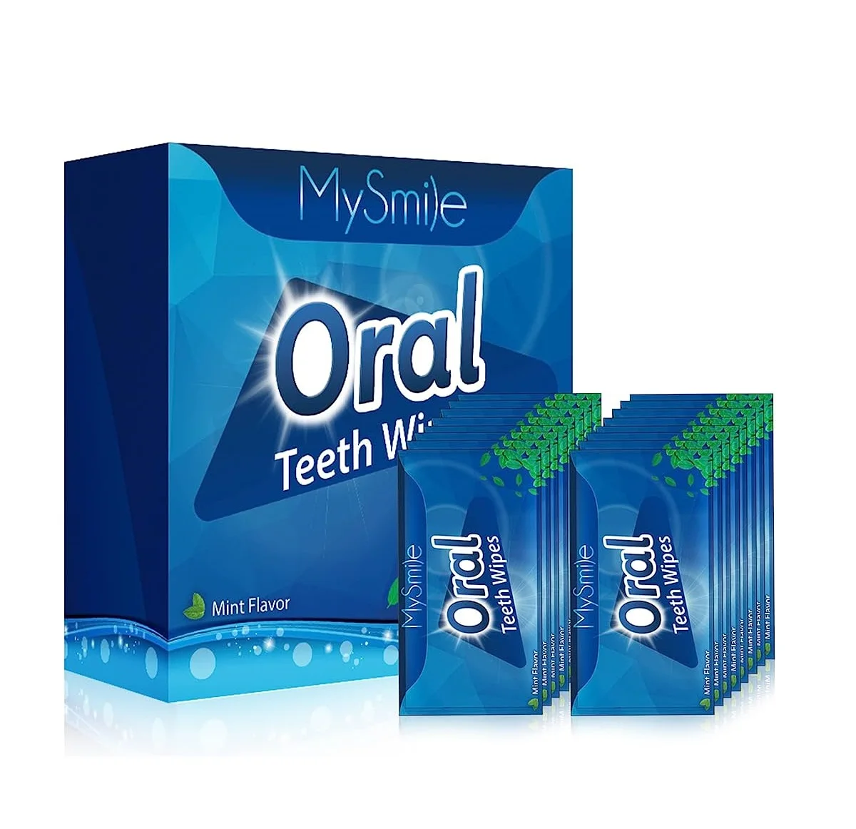 OEM Customized Dental Care Teeth Finger Removing Surface Stains Teeth Whitening Wipes