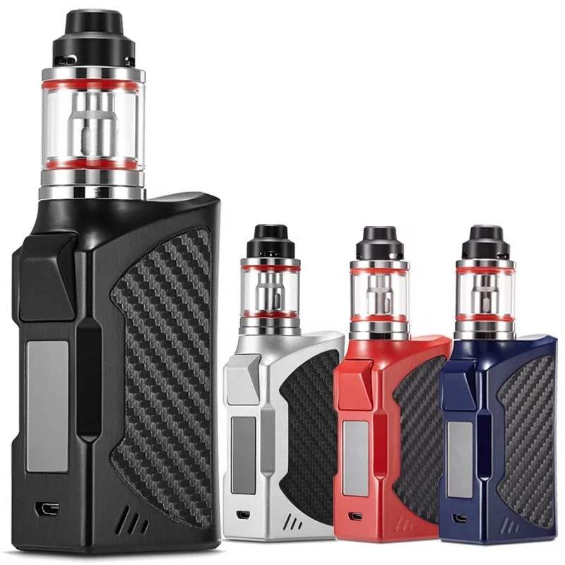 Изготовленный на заказ регулируемый днище воздуха Vape электронная сигарета бокс-мод с высоким качеством вейпер батарея 2200 мАч комплект вейп