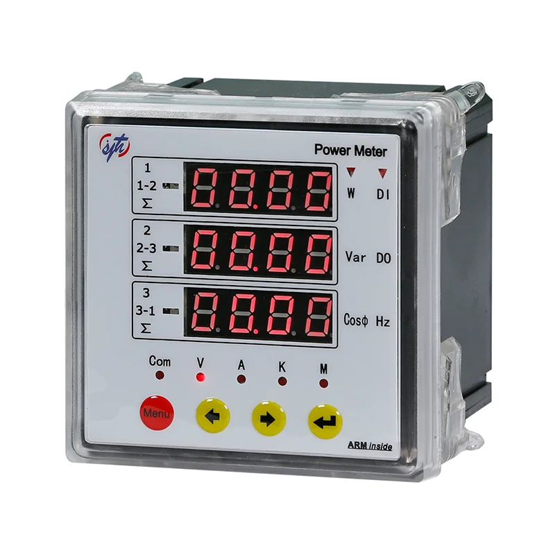 Wholesale Price High-accuracy Three-Phase Electric Energy Meter Digital Harmonic Smart Meter