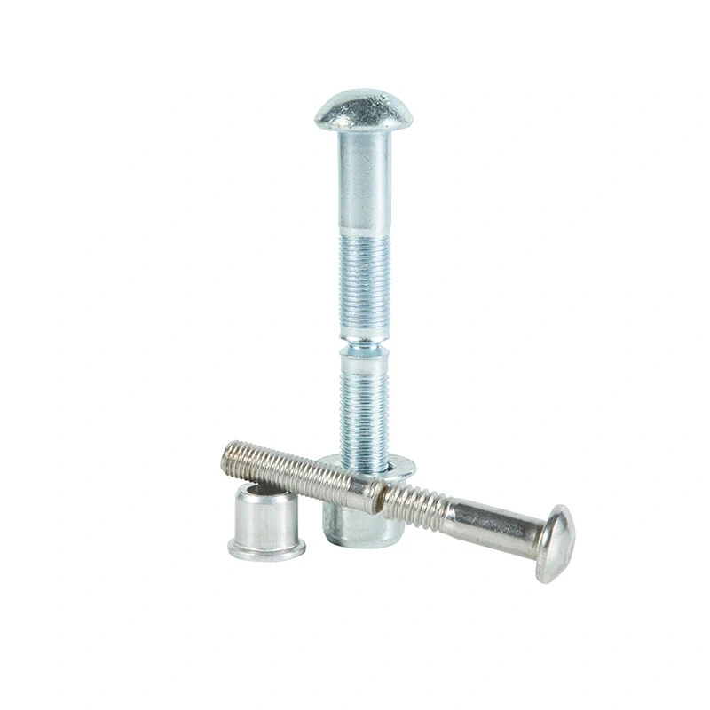 Stainless Steel Carbon Steel High Strength Hardware Ring Grooved Lock Bolt Thread Bolt Steel Special Bolt