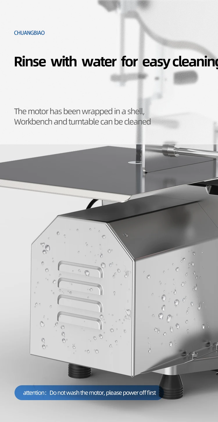 250# Electric Industrial Commercial Electric Fish Pork Cow Beef Frozen Meat Steak Bone Saw Cutter Machine High quality