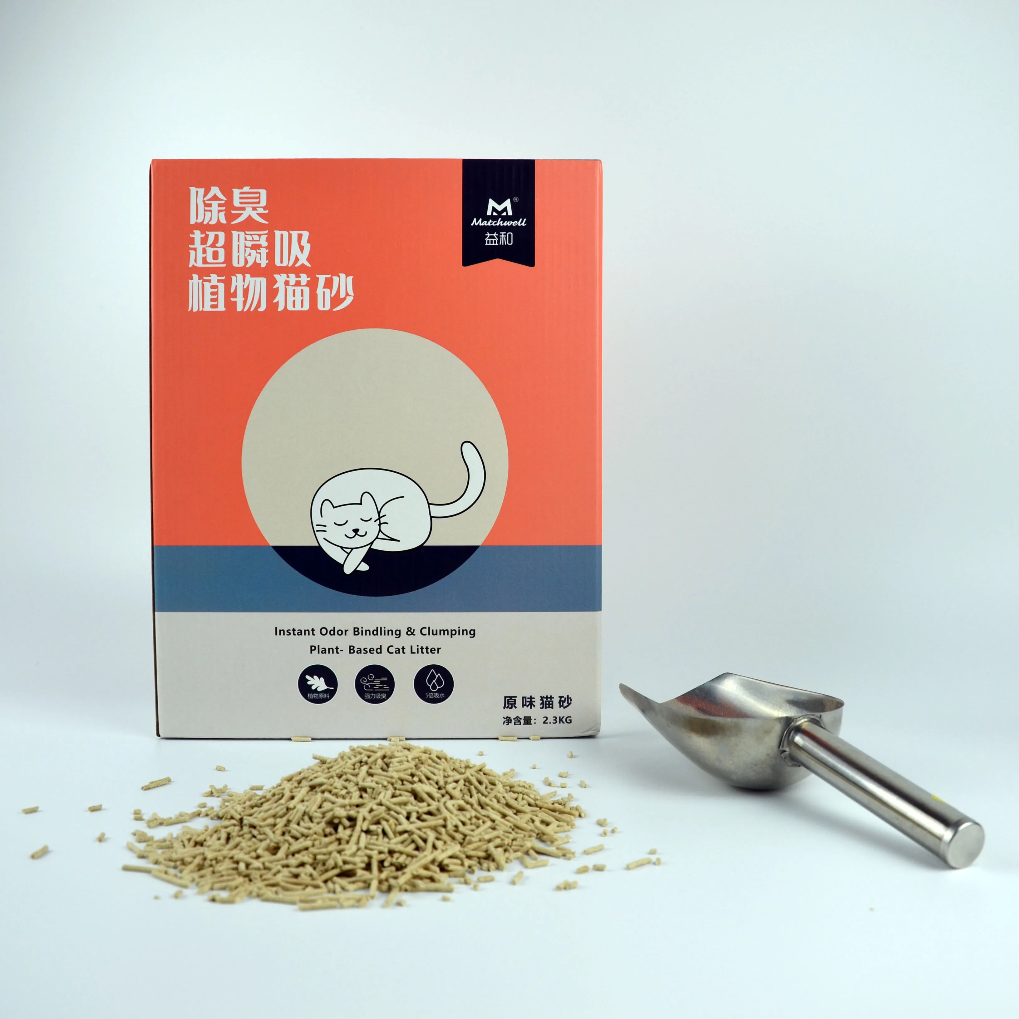 Рециркулированный бумажный наполнитель для кошачьих туалетов 20l наполнитель для кошачьего туалета 24/7 производительность Филиппины