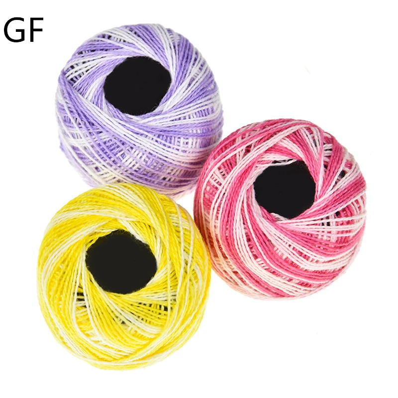 Wholesale DIY Household 16 colors Per PVC Box Embroidery thread Ball Polyester Cotton Thread For Daily Use At Home