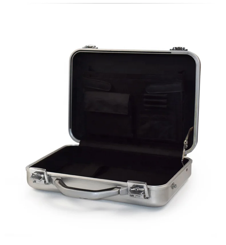 factory wholesale Aluminum Briefcase, Attache Case, Hard-Sided Laptop Case