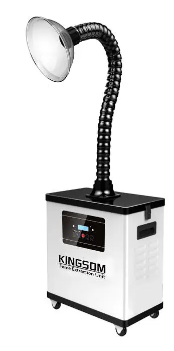 Industrial Portable Co2 Laser Cutter Smoke Extractor Filter Pm2.5 For Laser Cutting With Activated Carbon