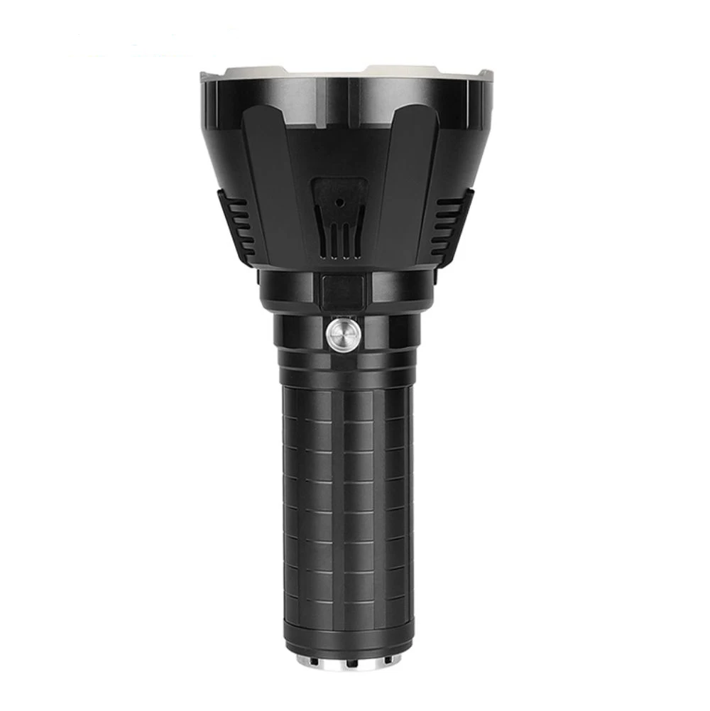 Ip56 100000 Lumens ms18 Waterproof With Battery Intelligent Charging Strongest Led Usb Flashlight
