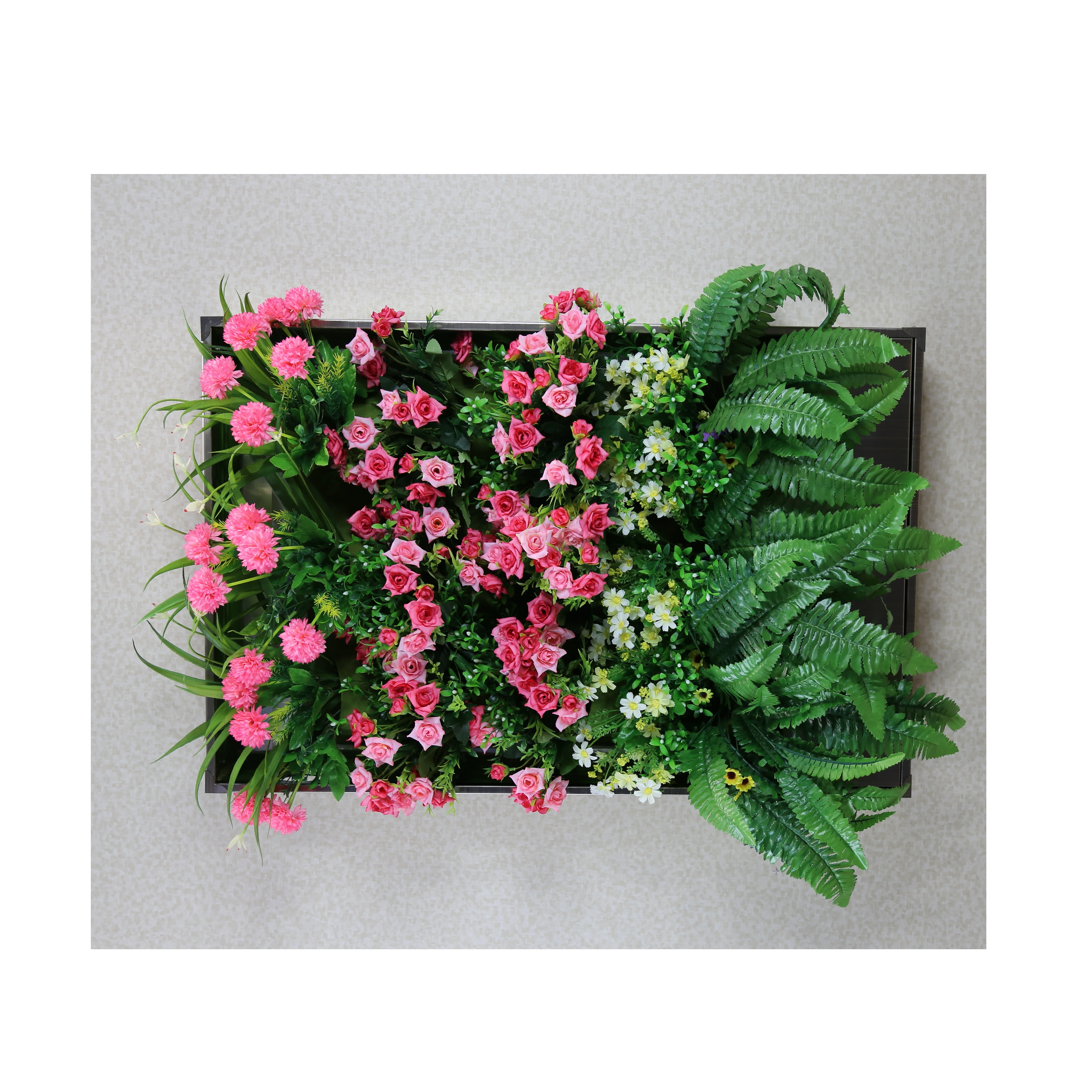 
Vertical Wall Hanging Flower Container Self Watering Water Recycling System 