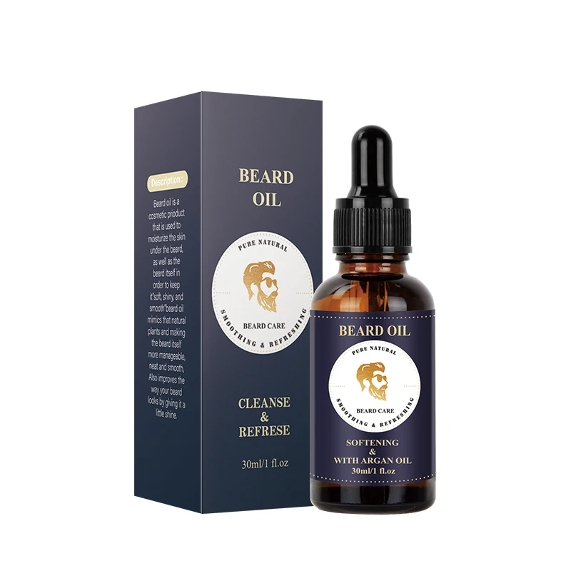 Professionally Manufactured 100% Organic Beard Growth Oil OEM Beard Oil Essential Natural Organic Beard Hair Growth