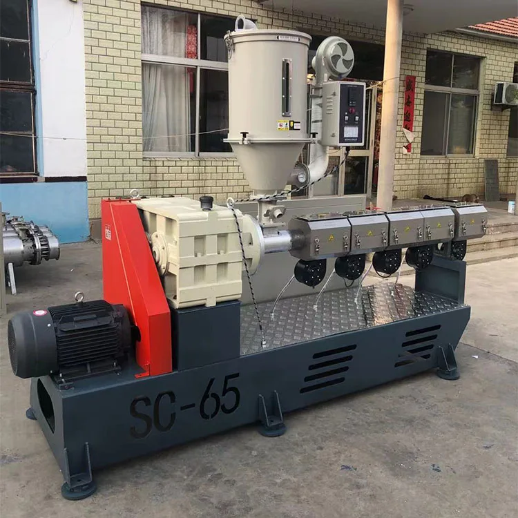 small pp waste plastic extruders machines