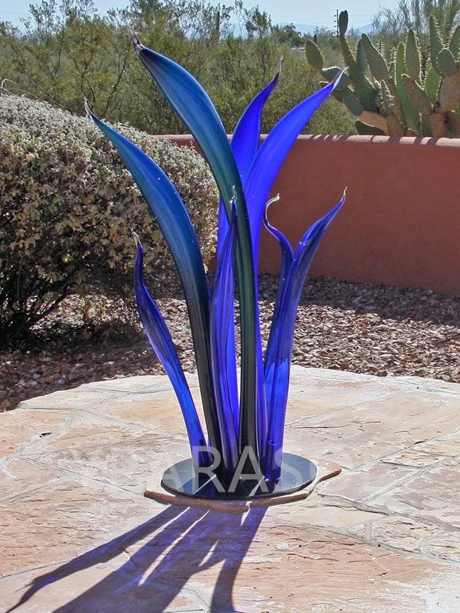 New Design Outdoor Christmas Decorations Factory Price Modern Art Customize Murano Glass Sculpture