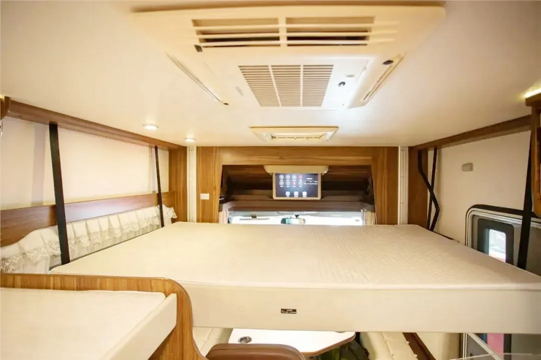 HEYRV High Quality Caravan Electric Aluminum profile Adjustable Intelligence Motorhome Camper Save space Lifting bed