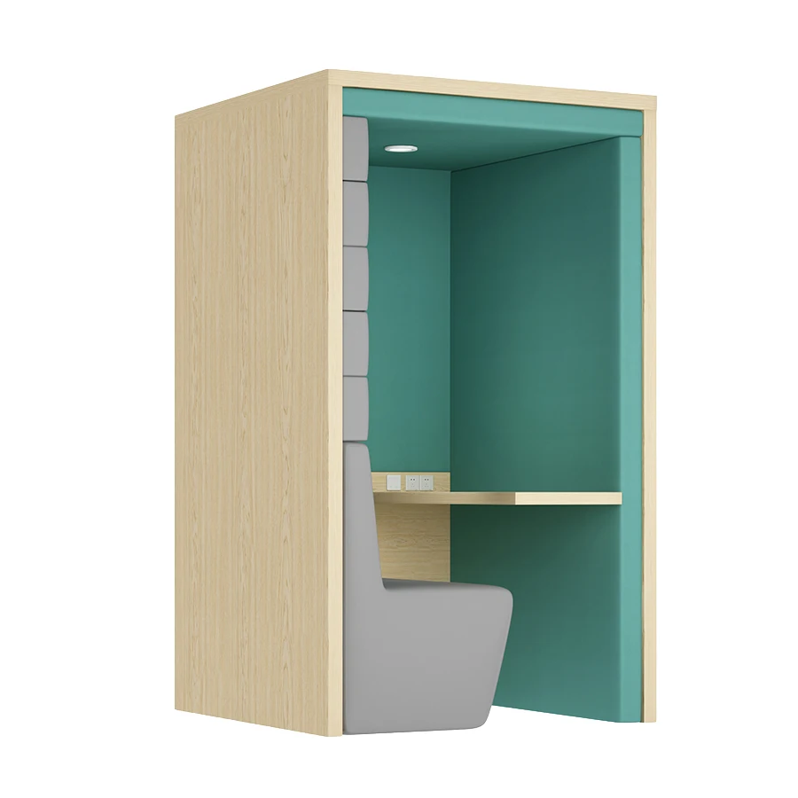 Soundproof used office personal phone booth privacy telephone booth