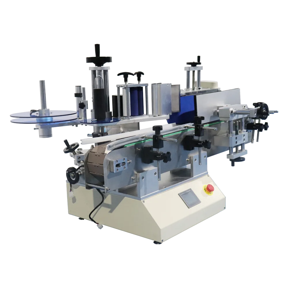 Hot Selling Small Tabletop Sticker Automatic Round Bottle Labeling Machine