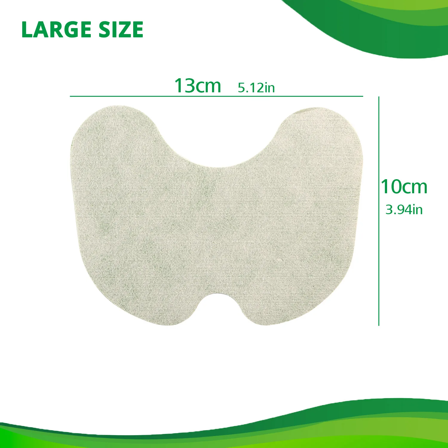 Li Shizhen Natural Knee Relief Patch 10pcs Wormwood Knee Patches Long Lasting Relief and Warming Herbal Plaster Patches