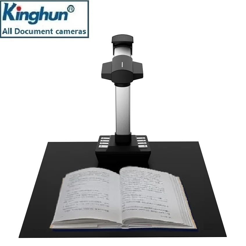 A3 scanning area book curve surface flattening Portable 20 mega pixel Book Document Scanner Camera