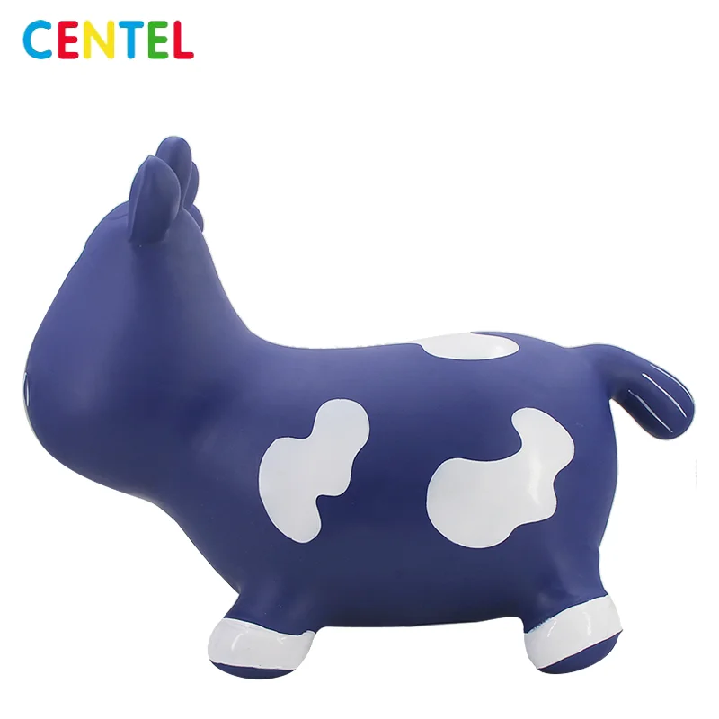 inflatable baby jumping bouncer hoppity hop ride on  hopper cow toys