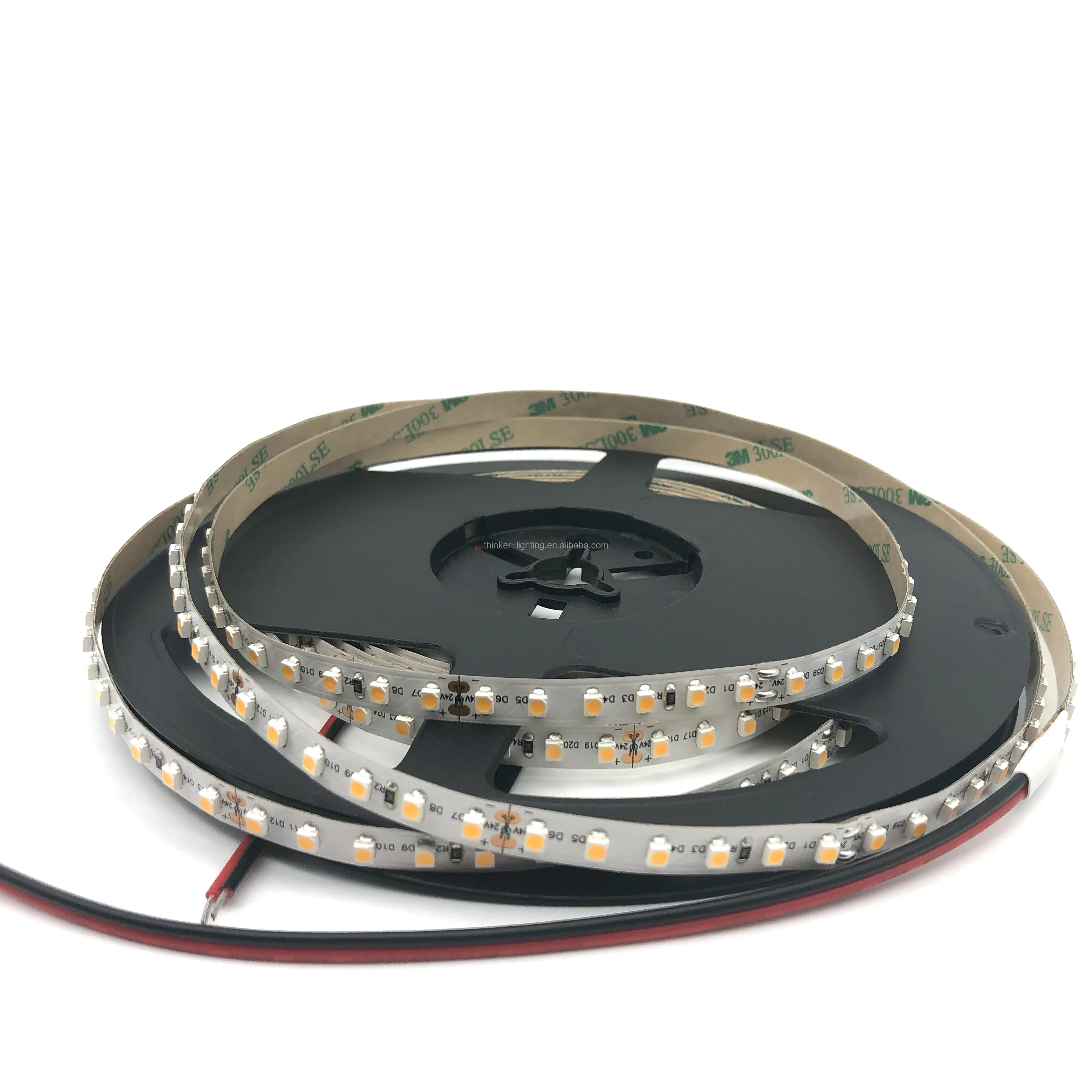 Best Price IP20 5mm PCB High Lumen LED Strip Light DC12V 24V 48W SMD 3528 Flexible LED Strip Light