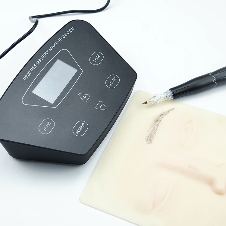 Biomaser P300 Permanent Makeup Machine Rotary Pen Tatoo Machine Kit Microblading Makeup Cartridge Needles Tattoo Power Device
