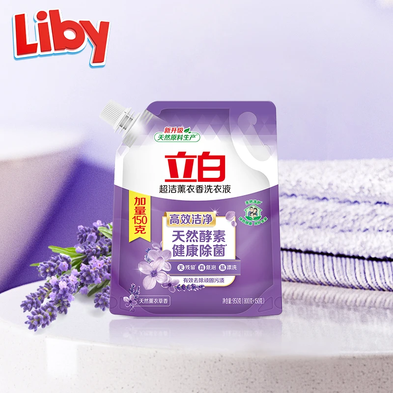 Liby omo organic washing liquid spain wash customized laundry detergent liquid for washing clothes detergent en polvo 1L