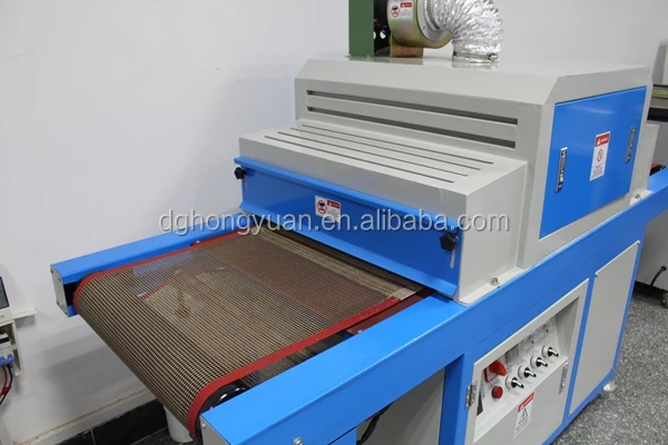 Screen printing uv lamp wood varnish dryer machine
