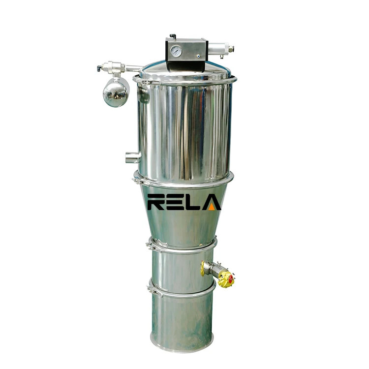 CE pneumatic granule feeder price continuous vacuum conveyor belt stainless steel protein powder feeding machine loading machine