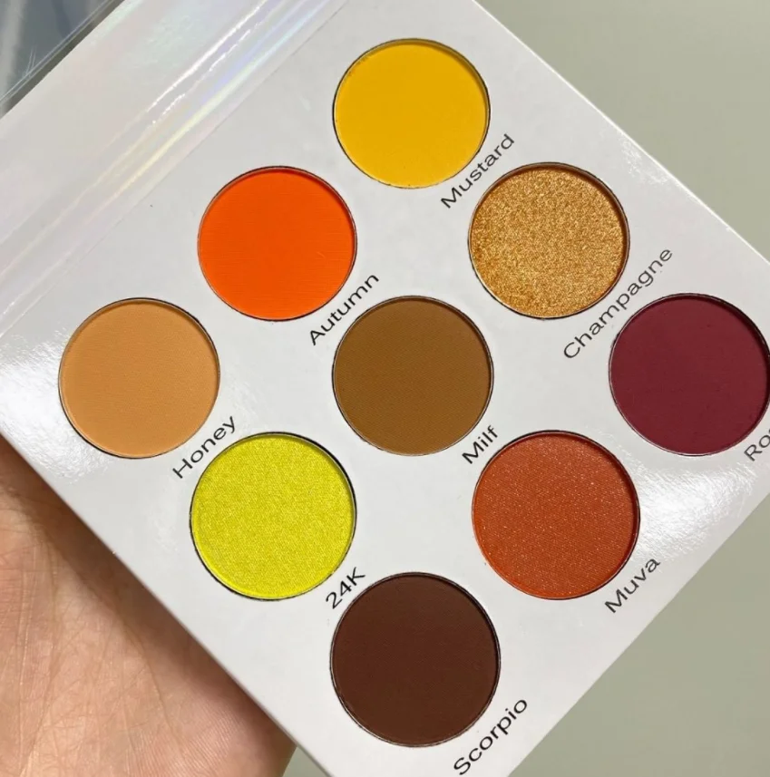 Custom High Quality Eye Shadow DIY Pick Your Own Colors Palette High Pigment Eyeshadows