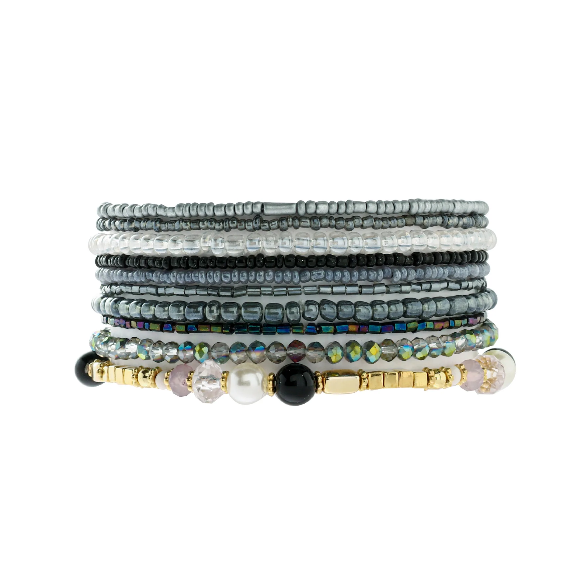 2024 Trendy Elastic Chain  Fashion Jewelry Bracelet Bohemian Bracelet Beaded Bracelets for Women
