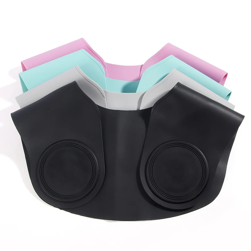 Hairdressing Cape Waterproof Hair Cutting Collar Reusable Silicone Hair Cutting Cape for Hair Stylist and Home Use