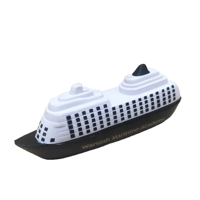 Cruise Ship boat PU stress ball Premium Gift stress reliever stress toys