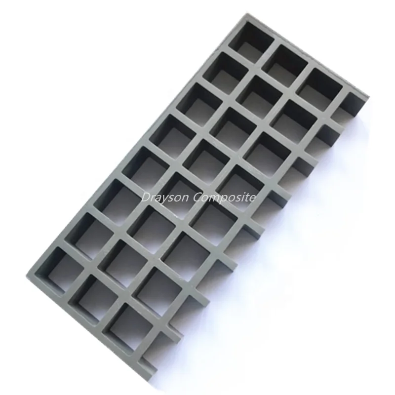 
Molded FRP Fiberglass Industrial Heavy Duty Plastic Flooring Grating 