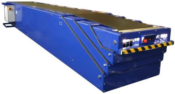 Multi-Stage Telescopic belt Conveyor inclined conveying machine system for loading unloading cargo in factory warehouse