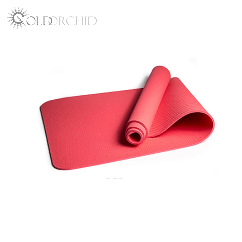 TPE New design fashionable , flexible  Eco fitness lightweight workout yoga mat ,pilates