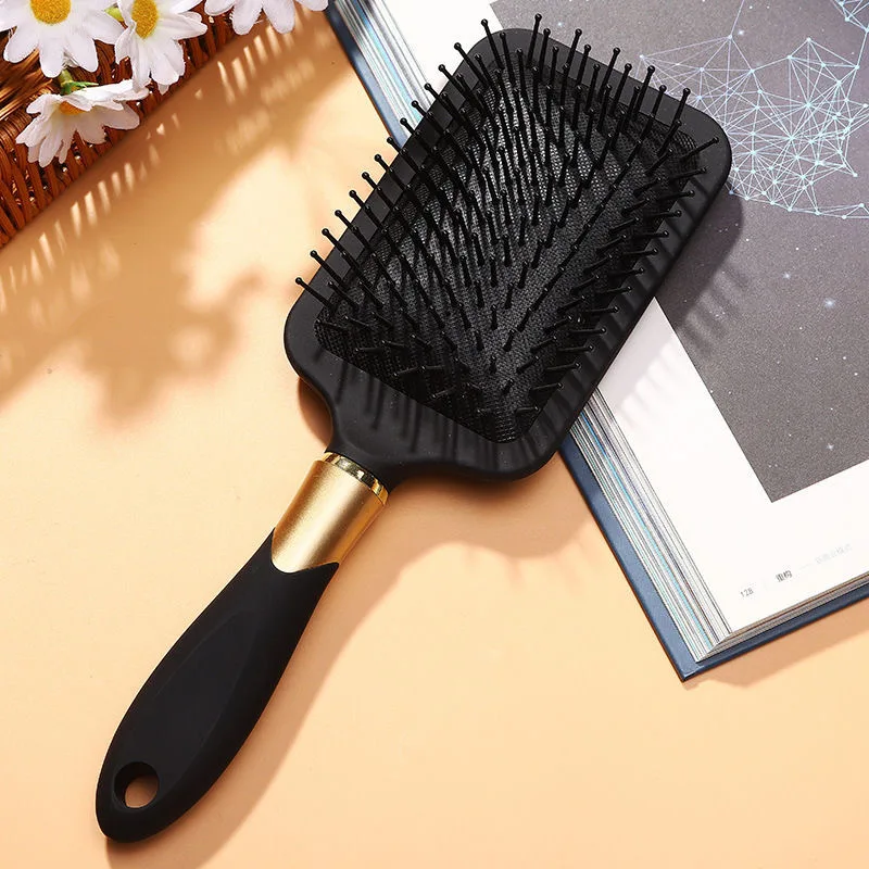 New arrival solid color fashion comfortable hair brushes for women ball tipped hair massage brush