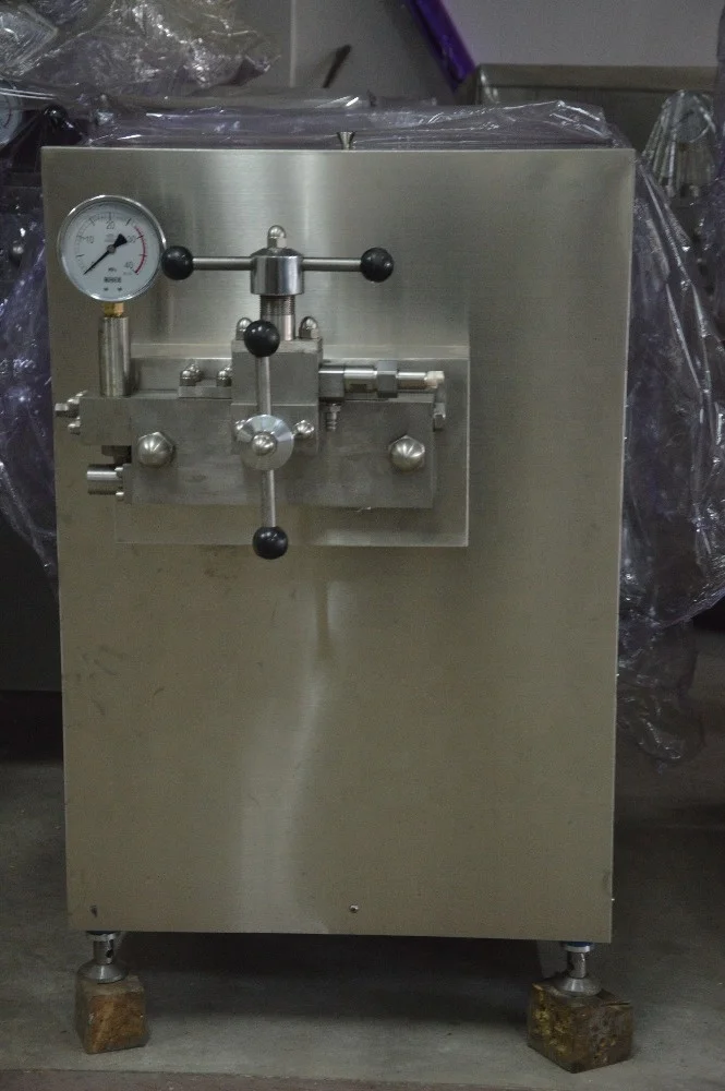 1000L/H Food Sanitary Industrial Use High Pressure Homogenizer Machine