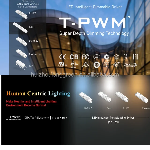 SE-30-150-900-G1T Ltech Triac ELV  30W 150-900mA CC Triac LED Driver phase cut 9-42V Flicker Free Dimmable LED Driver