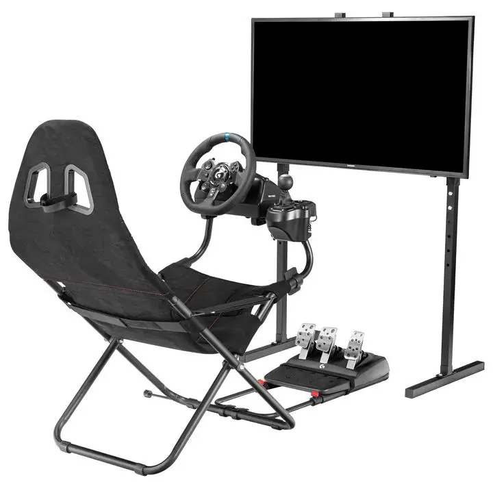Factory OEM one Screens Driving Racing Simulator 3 Pedals Car Simulator PC Game Driving Simulator