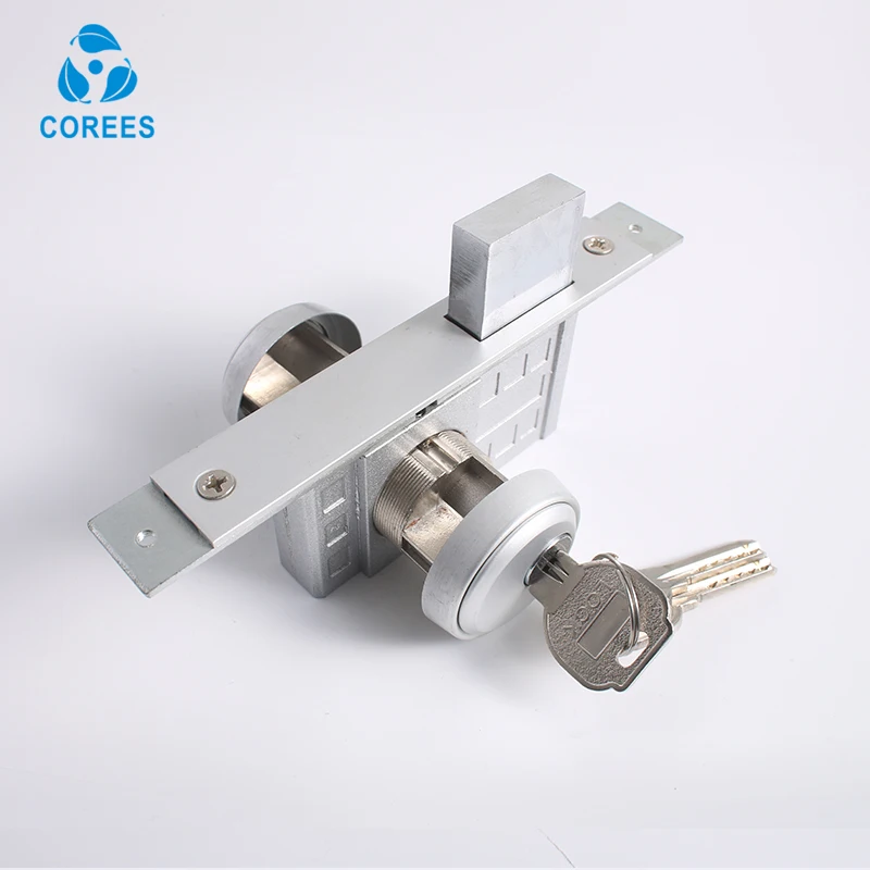 steel double key aluminum frame floor door lock  lock For Aluminum Frame Glass Door APP
