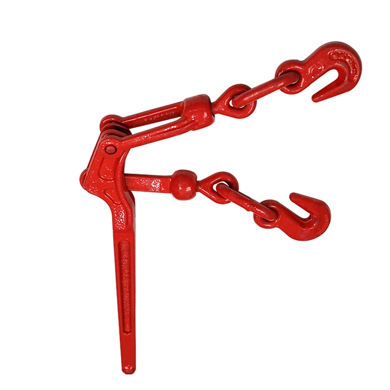 High Quality Ratchet Type Load Binder Safty Locking Pin Heavy Duty Transport Chain Tensioner Ratchet Binder