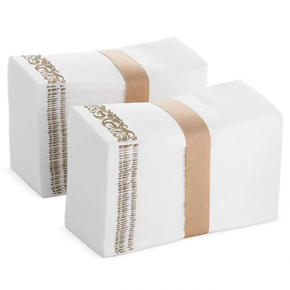 White Dust-free Paper Customization Printable logo Exquisite Design High Quality Dust-free Napkin