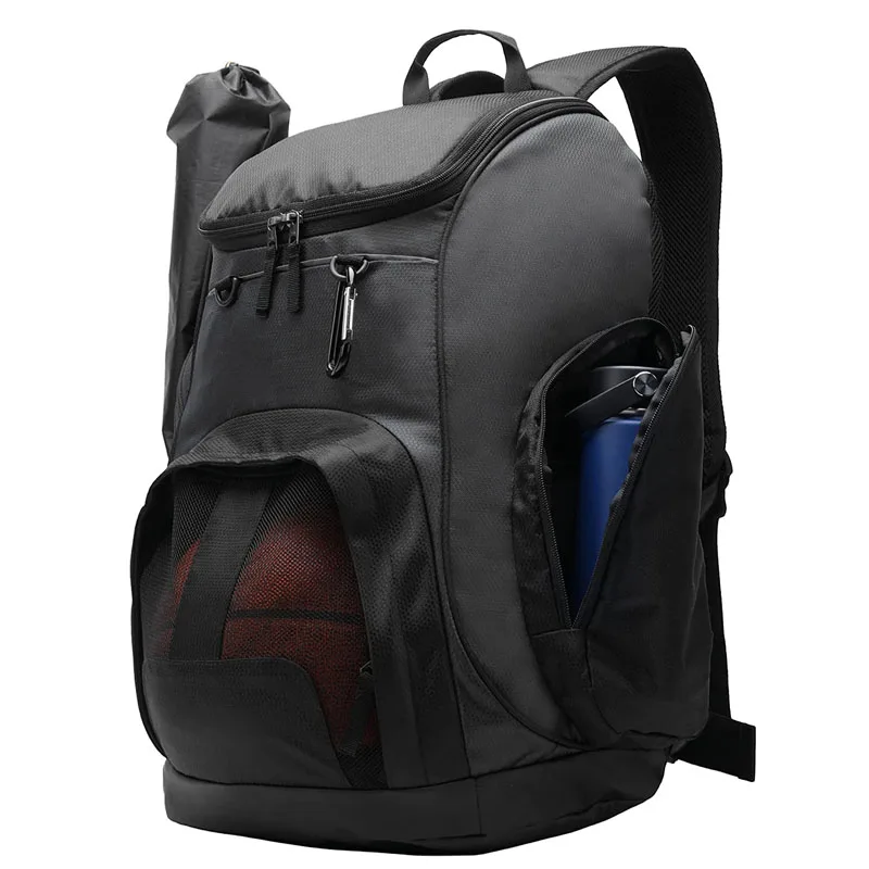Large Sports Basketball Backpack for Men Women with Laptop Compartment Best for Soccer, Volleyball, Swim, Gym, Travel