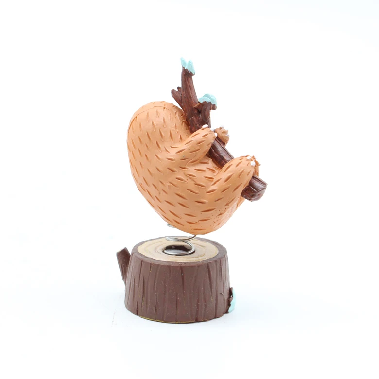 OEM Home Decoration Novelty Animal Shaped Case Funny Resin Sloth Music Box